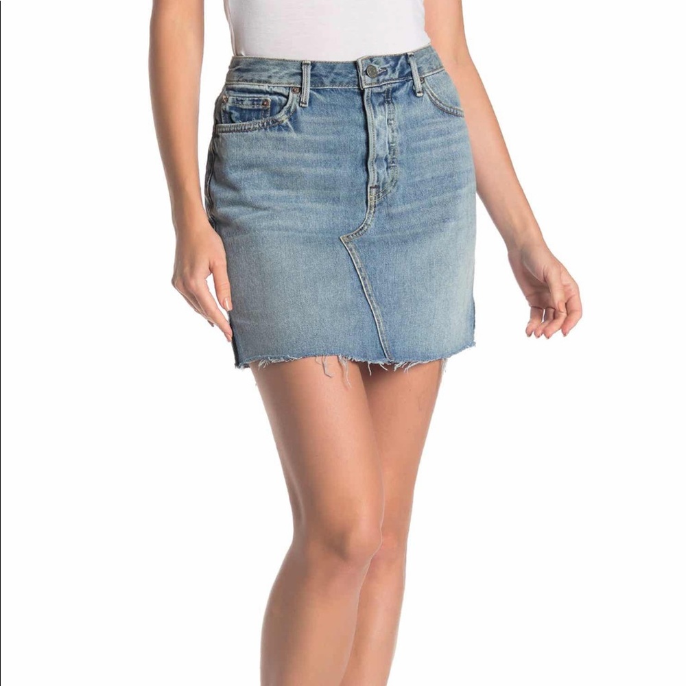 GRLFRND Blaire Denim Skirt